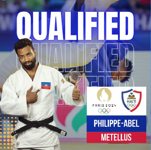 Le judoka Philippe Abel Metellus sera à Paris !